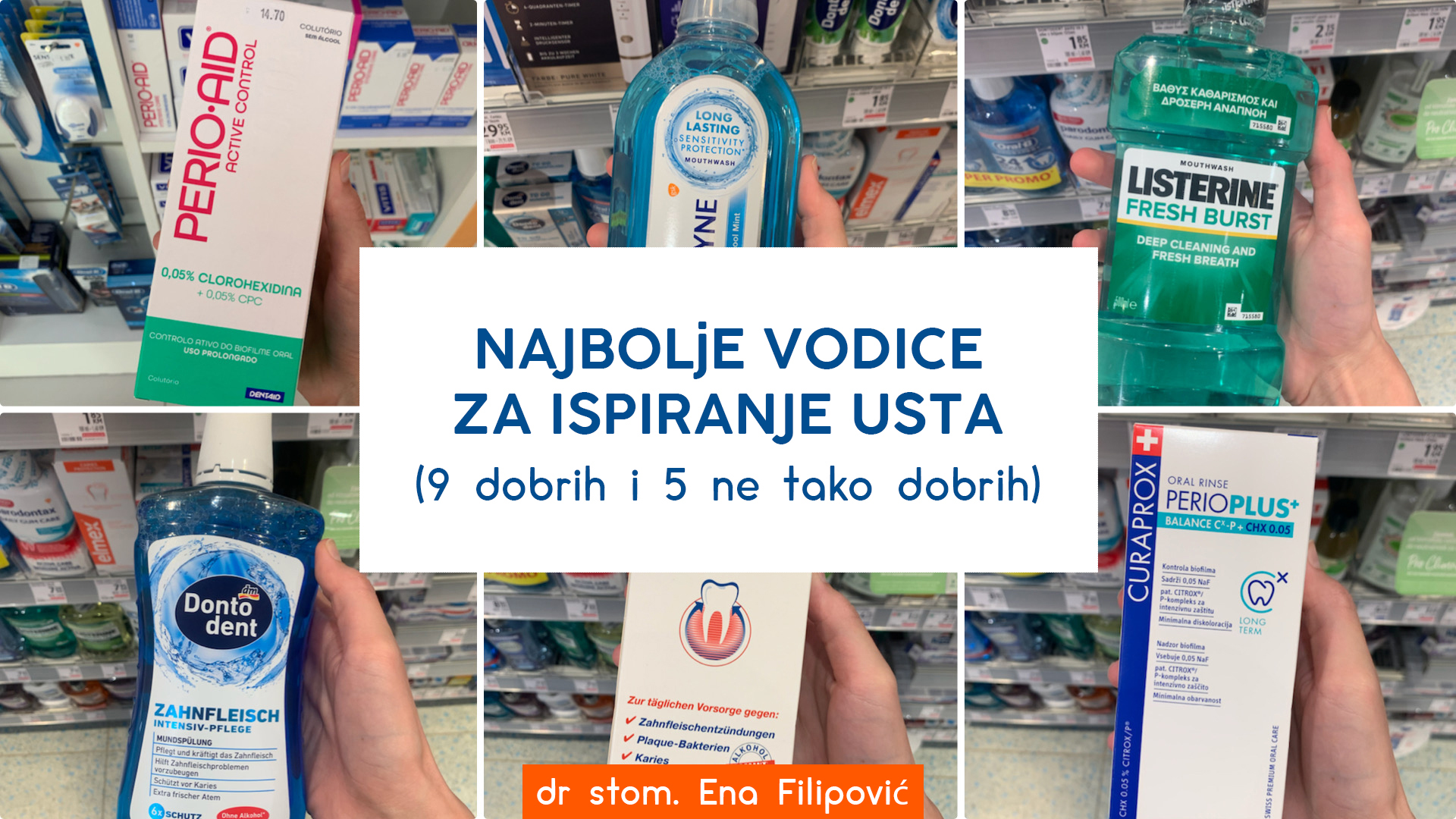 Najbolje vodice za ispiranje usta (14 najpopularnijih – moje mišljenje)